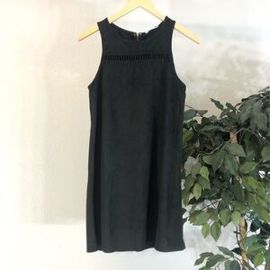 NWT Love Riche Black Velvet Dress